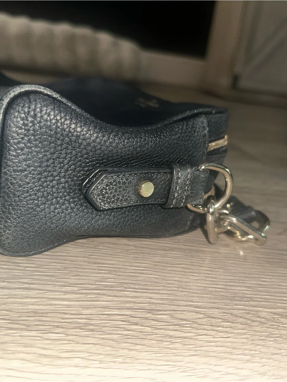kate spade New York crossbody black Pebble Leather Bag Purse